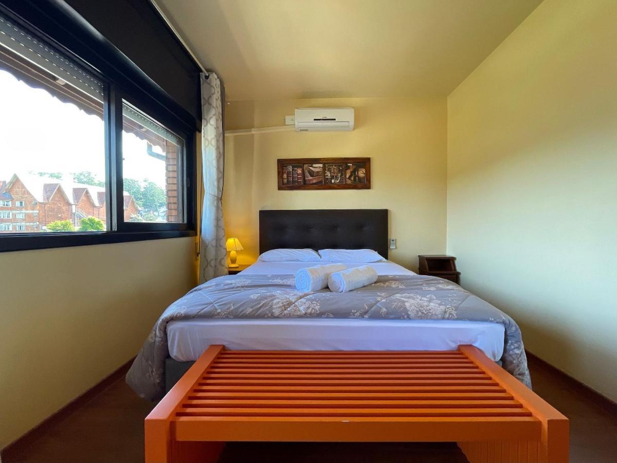 Apartamento Oppitz - No Coracao De Gramado Junto Da Rua Coberta Apartment Bagian luar foto